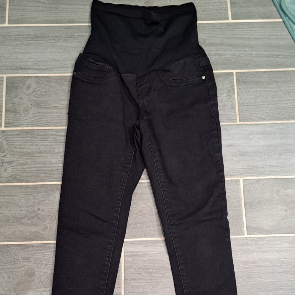 Bella Vida Maternity Black Skinny Jeans - Size S